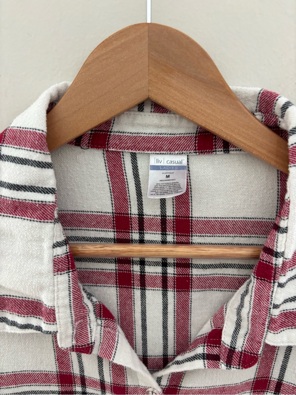 South Carolina Gamecocks Plaid Flannel Button-Down Shirt Women’s Medium - Picture 3 of 7